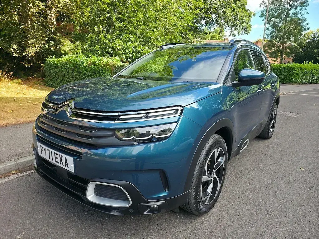 Used Citroën C5 Aircross Shine 131 HP (96 kW) 2022 Blue SUV