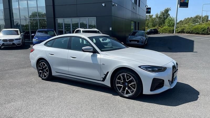 White Used 2024 BMW i4 M Sport Sedan | £33,798 (Good price) - Image 1/3