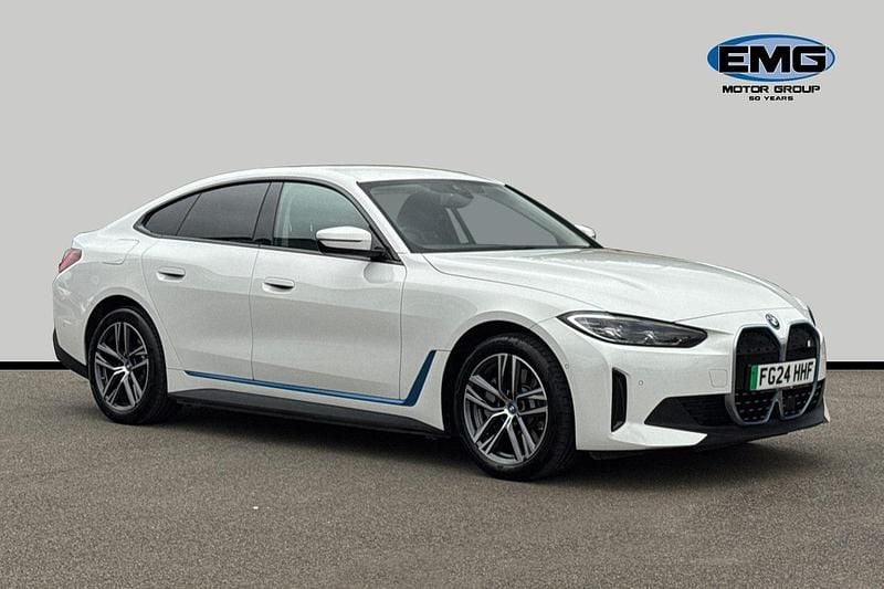 White Used 2024 BMW i4 Sport Line Sedan | £30,495 (Super price) - Image 1/3