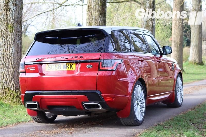 Used Land Rover Range Rover Sport HSE Dynamic 306 HP (225 kW) 2019 Red SUV