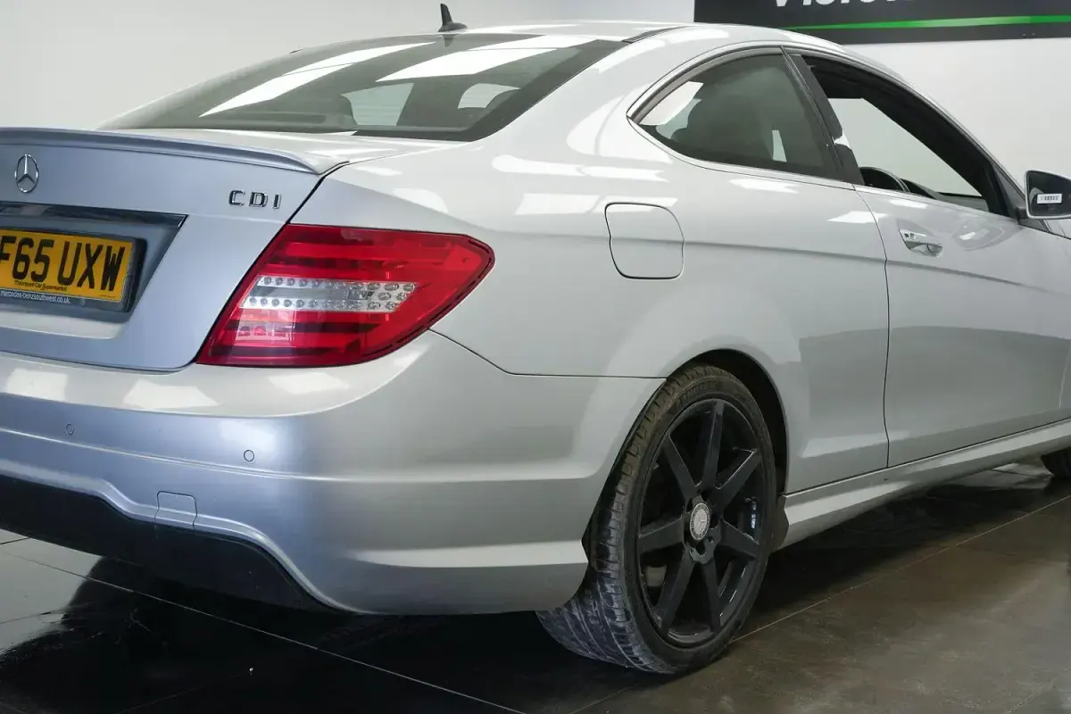Used Mercedes C250 Sport Edition 2015 Silver Coupe