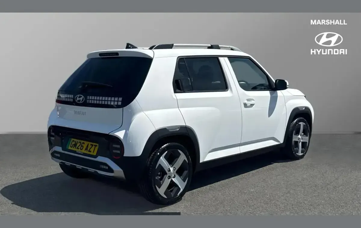 New Hyundai Inster 83 kW (113 HP) 2026 White Hatchback