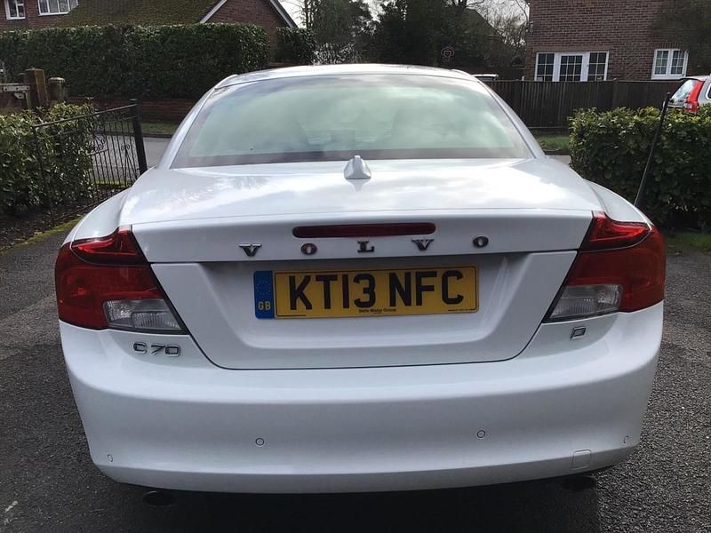 Used Volvo C70 SE Lux 2013 White Cabriolet