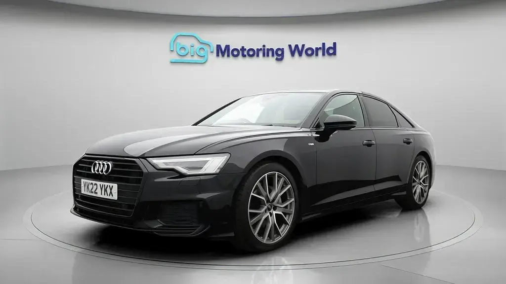 Begagnad Audi A6 Black Edition 204 HK (150 kW) 2022 Svart Sedan