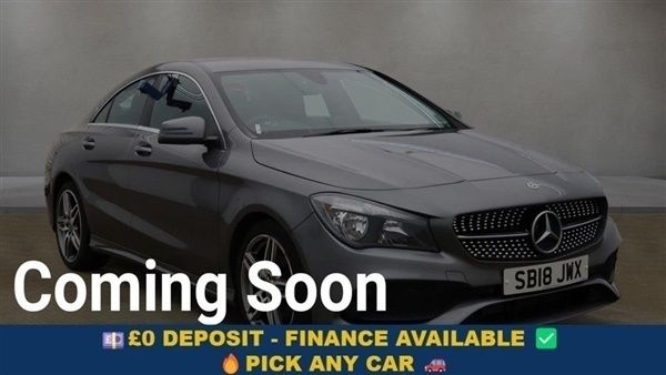 Grey Used 2018 Mercedes CLA180 AMG line Sedan | £11,899 (Fair price) - Image 1/1