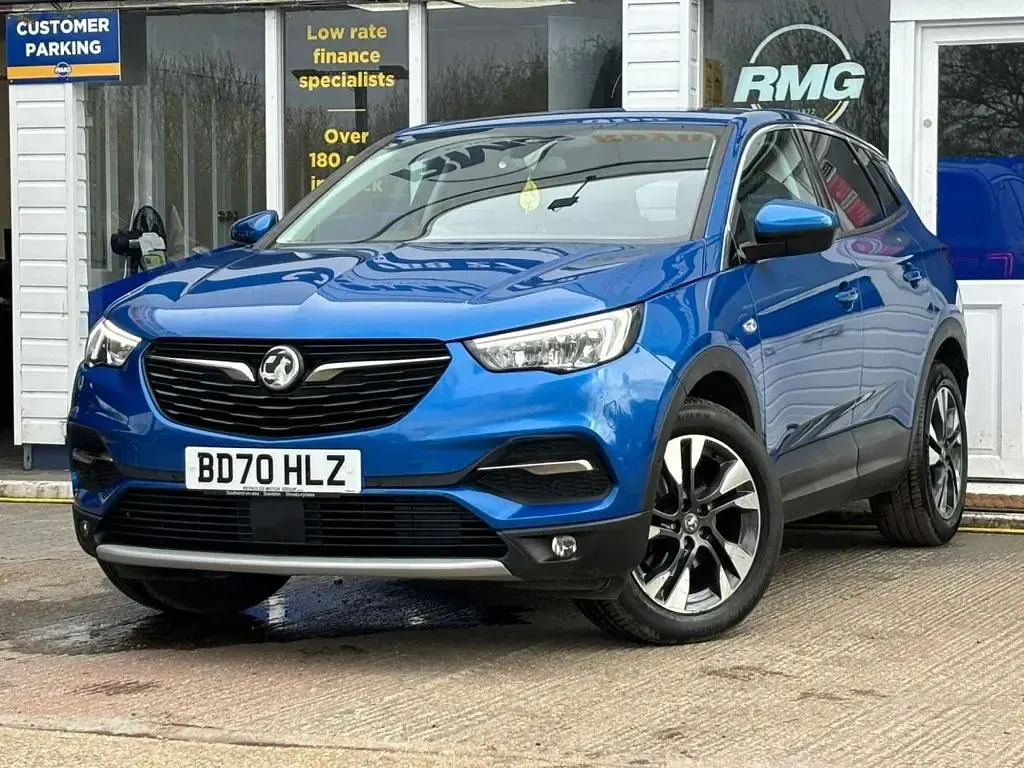 Used Vauxhall Grandland X 129 HP (94 kW) 2020 Blue SUV