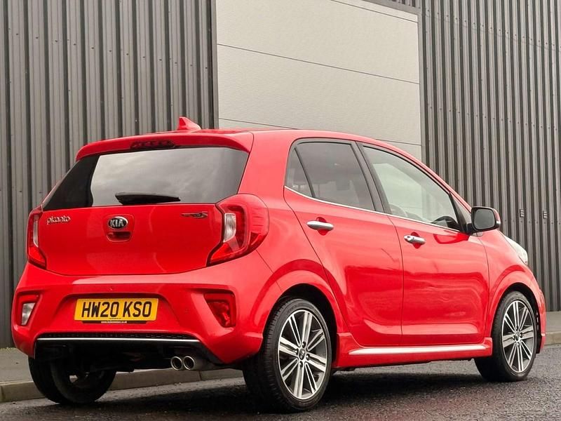 Used Kia Picanto GT-Line S 83 HP (61 kW) 2020 Red Hatchback