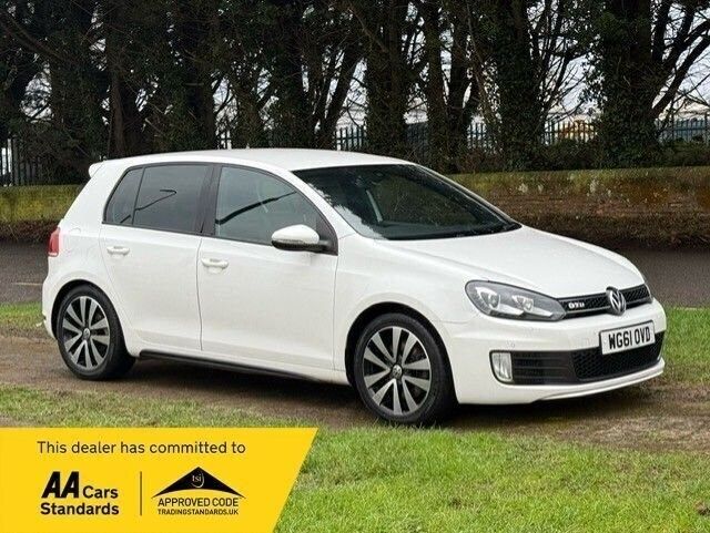 White Used 2012 VW Golf VII GTD Hatchback | £7,995 (A bit pricey) - Image 1/4