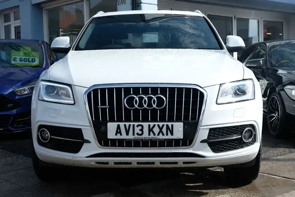 Used Audi Q5 S-line plus 175 HP (128 kW) 2013 White SUV