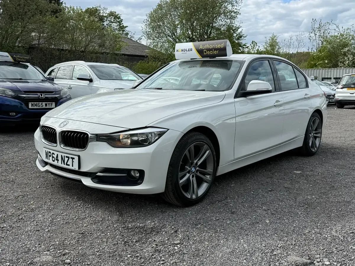 Used BMW 320 Sport Line 2014 White Sedan
