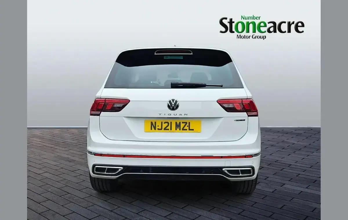 Used VW Tiguan R-line 147 HP (108 kW) 2021 White SUV