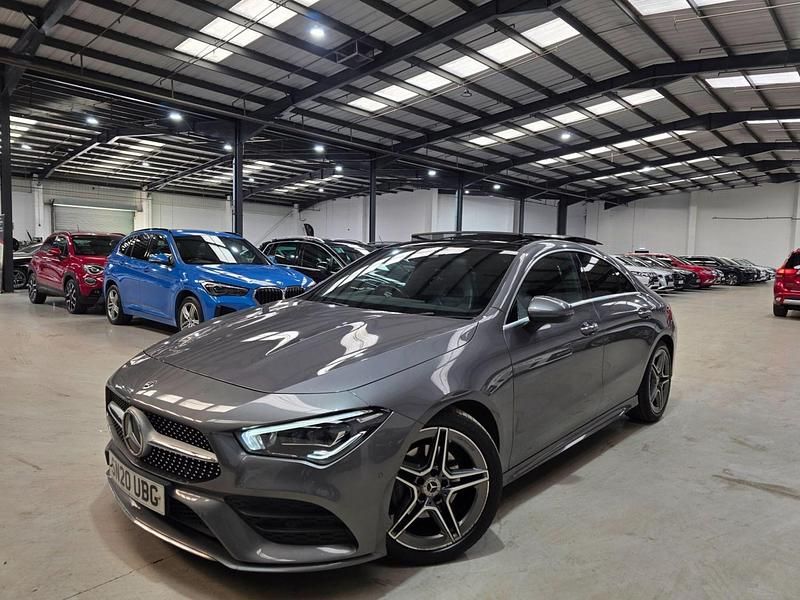 Used Mercedes CLA180 AMG line 136 HP (100 kW) 2020 Grey Sedan