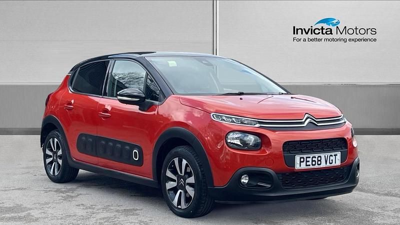 Used Citroën C3 Flair 82 HP (60 kW) 2018 Power orange metallic Hatchback