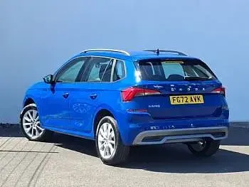 Used Skoda Kamiq SE 110 HP (80 kW) 2022 Blue SUV