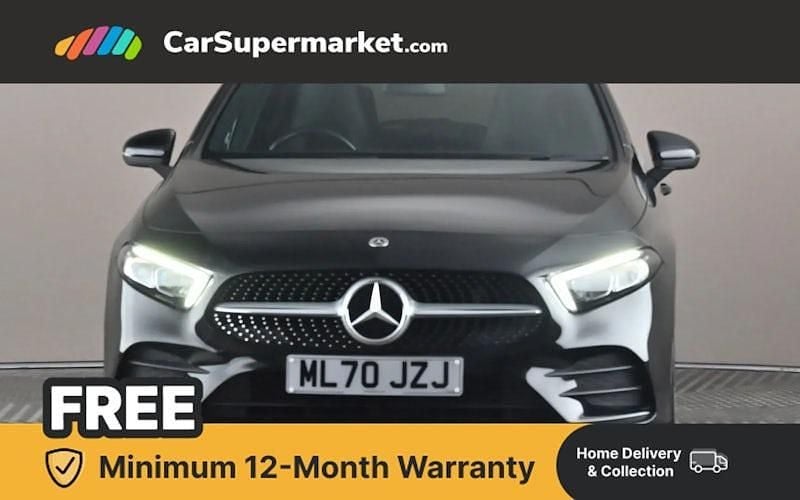 Used Mercedes A220 AMG line 190 HP (139 kW) 2020 Black Hatchback