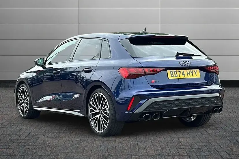 Used Audi S3 Sportback Black Edition 333 HP (244 kW) 2024 Blue Hatchback
