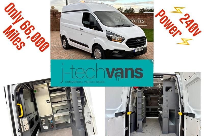 White Used 2019 Ford Transit Custom Van | £11,995 (Fair price) - Image 1/4