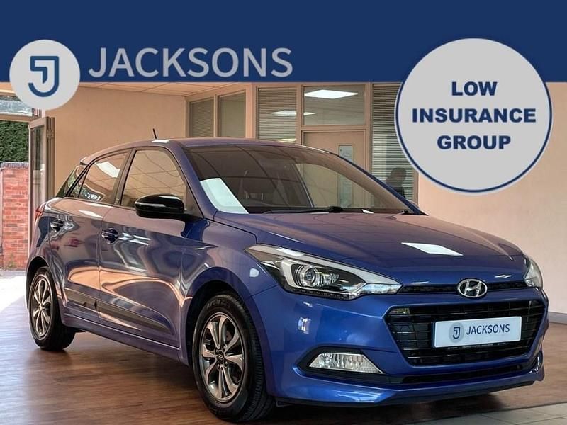 Blue Used 2018 Hyundai i20 GO! Hatchback | £9,480 (Fair price) - Image 1/3