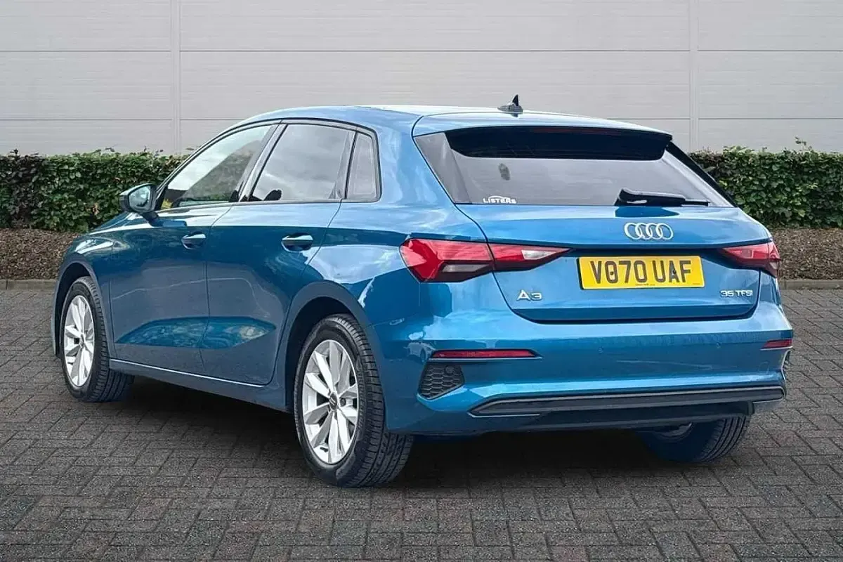 Used Audi A3 150 HP (110 kW) 2020 Blue Sedan