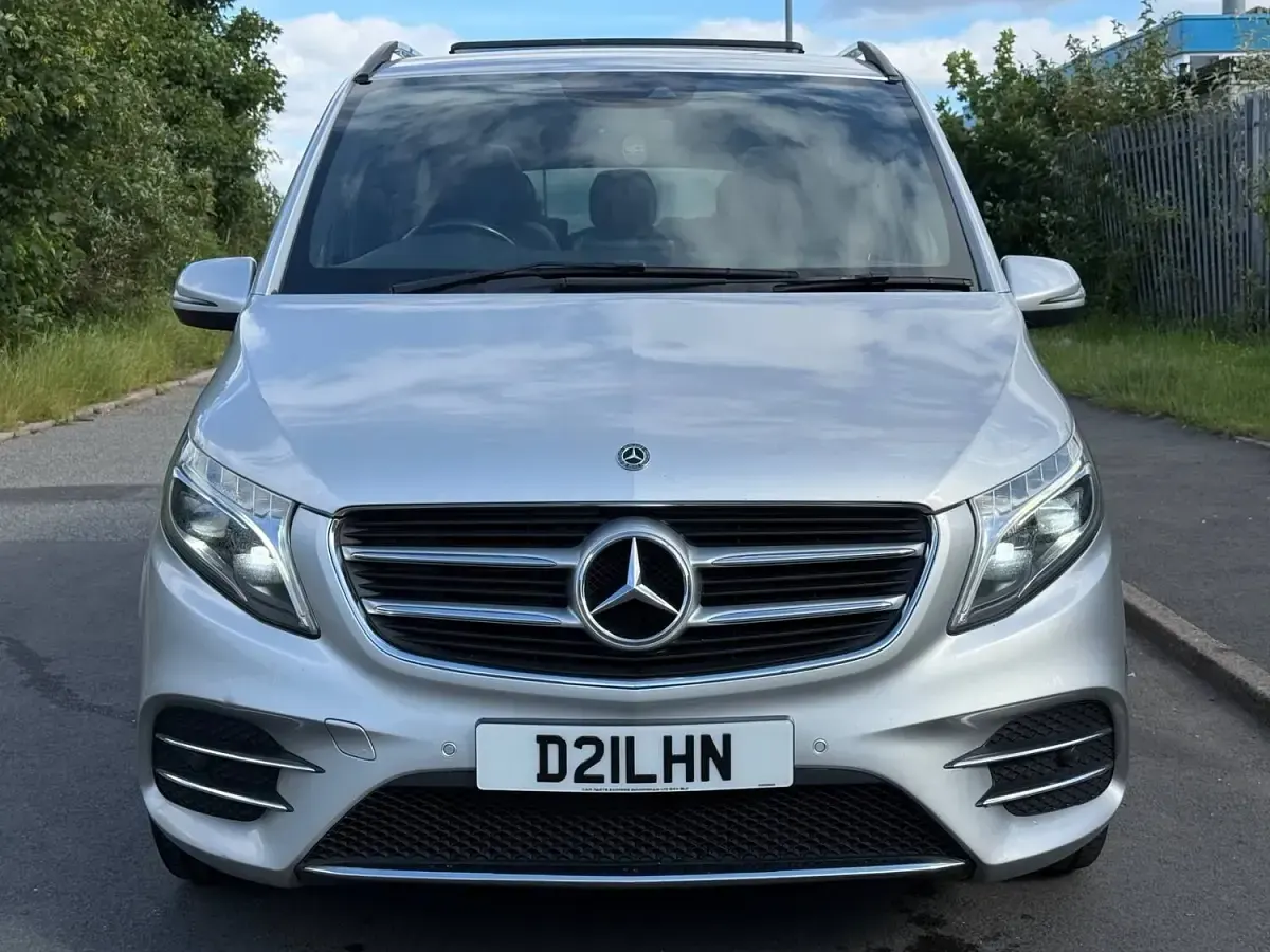 Used Mercedes V250 AMG line 187 HP (137 kW) 2018 Silver MPV