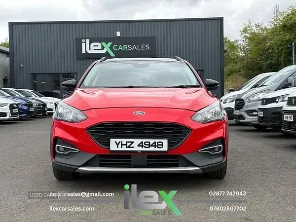 Used Ford Focus Active 120 HP (88 kW) 2019 Red Hatchback