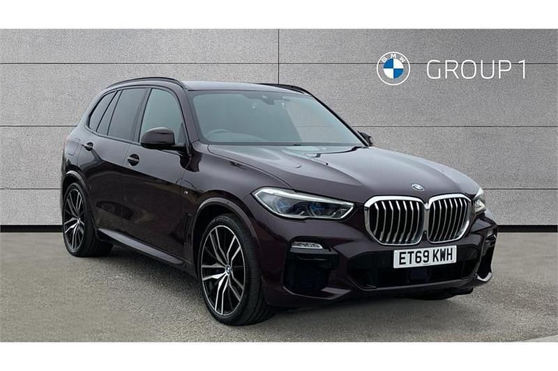 Used BMW X5 M Sport 340 HP (250 kW) 2019 Ametrine metallic SUV