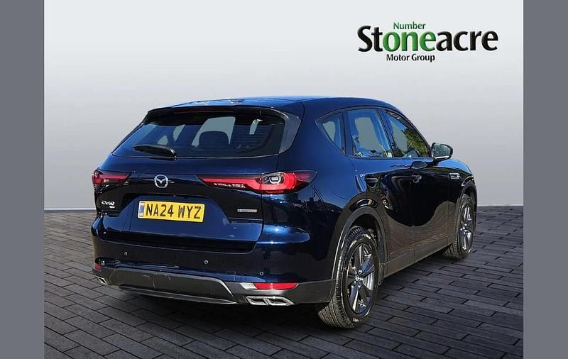 Used Mazda CX-60 Exclusive-Line 254 HP (186 kW) 2024 Blue SUV