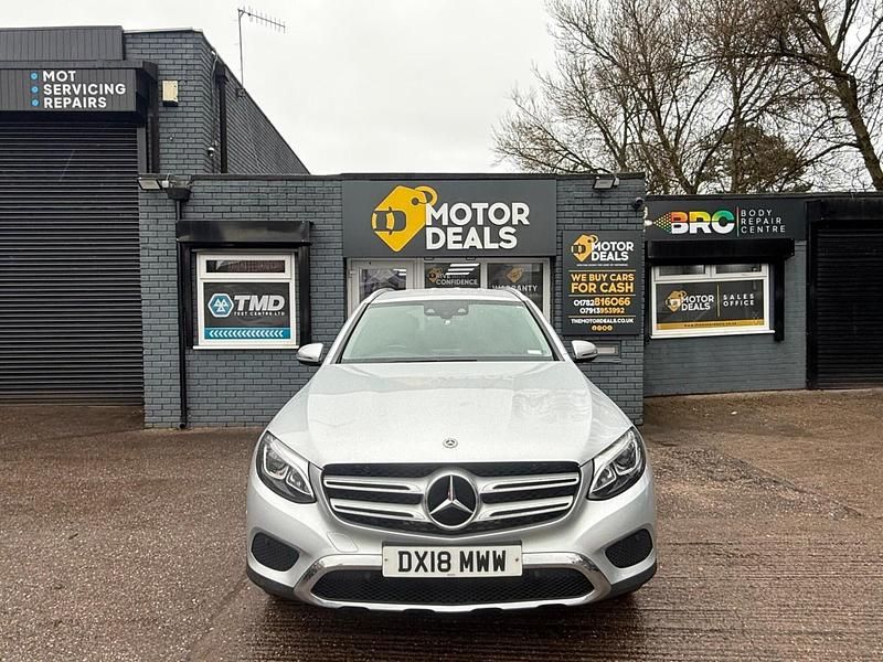 Used Mercedes GLC220 2018 Silver Estate