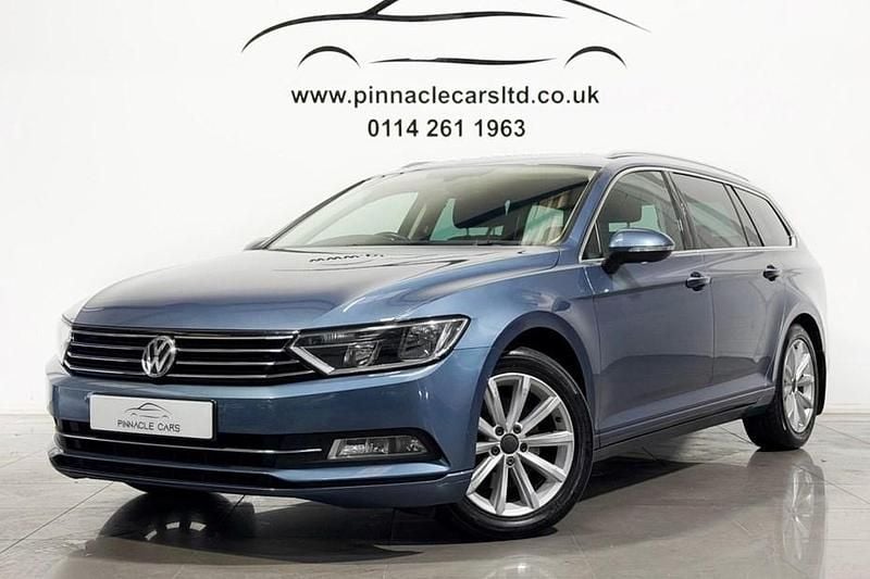 Blue Used 2016 VW Passat Business Estate | £9,890 (Good price) - Image 1/1