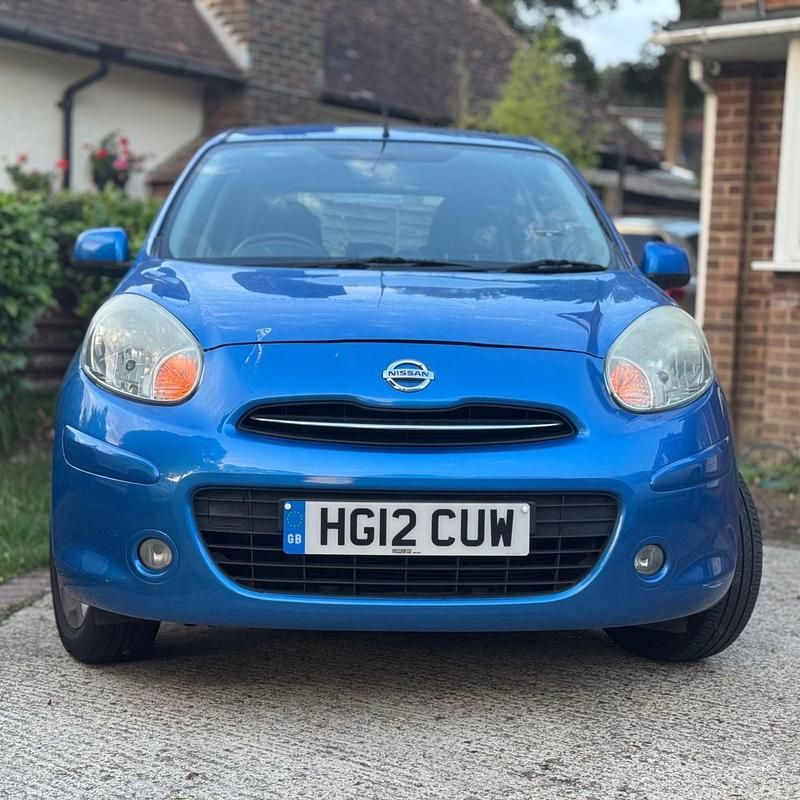 Blue Used 2012 Nissan Micra Acenta Hatchback | £3,350 (Good price) - Image 1/4