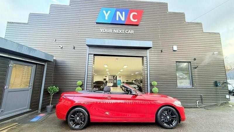 Used BMW 218 Sport Line 2019 Red Cabriolet