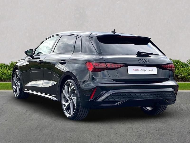 Used Audi A3 Black Edition 147 HP (108 kW) 2025 Black Hatchback