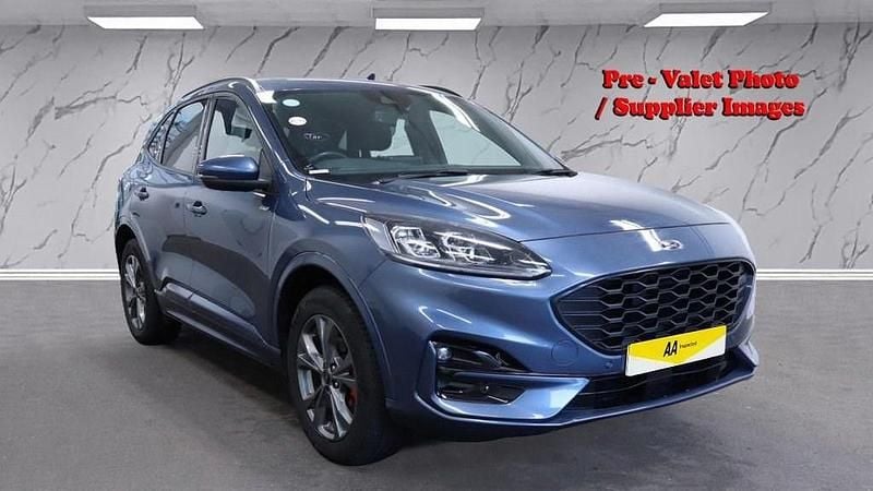 Blue Used 2022 Ford Kuga ST-Line SUV | £16,795 (Good price) - Image 1/3