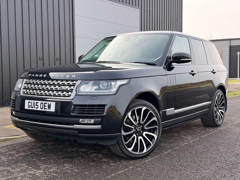Begagnad Land Rover Range Rover Vogue 2015 Svart SUV