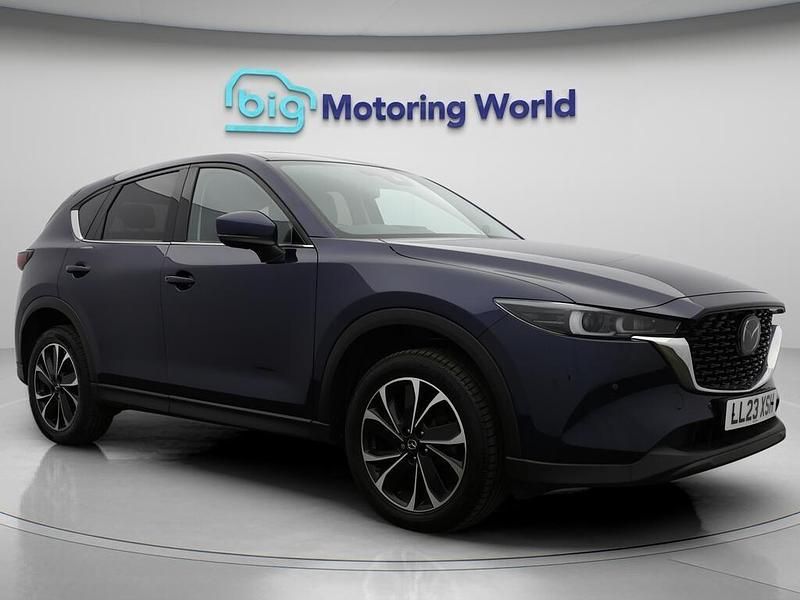 Blue Used 2023 Mazda CX-5 Exclusive-Line SUV | £17,300 (Good price) - Image 1/1