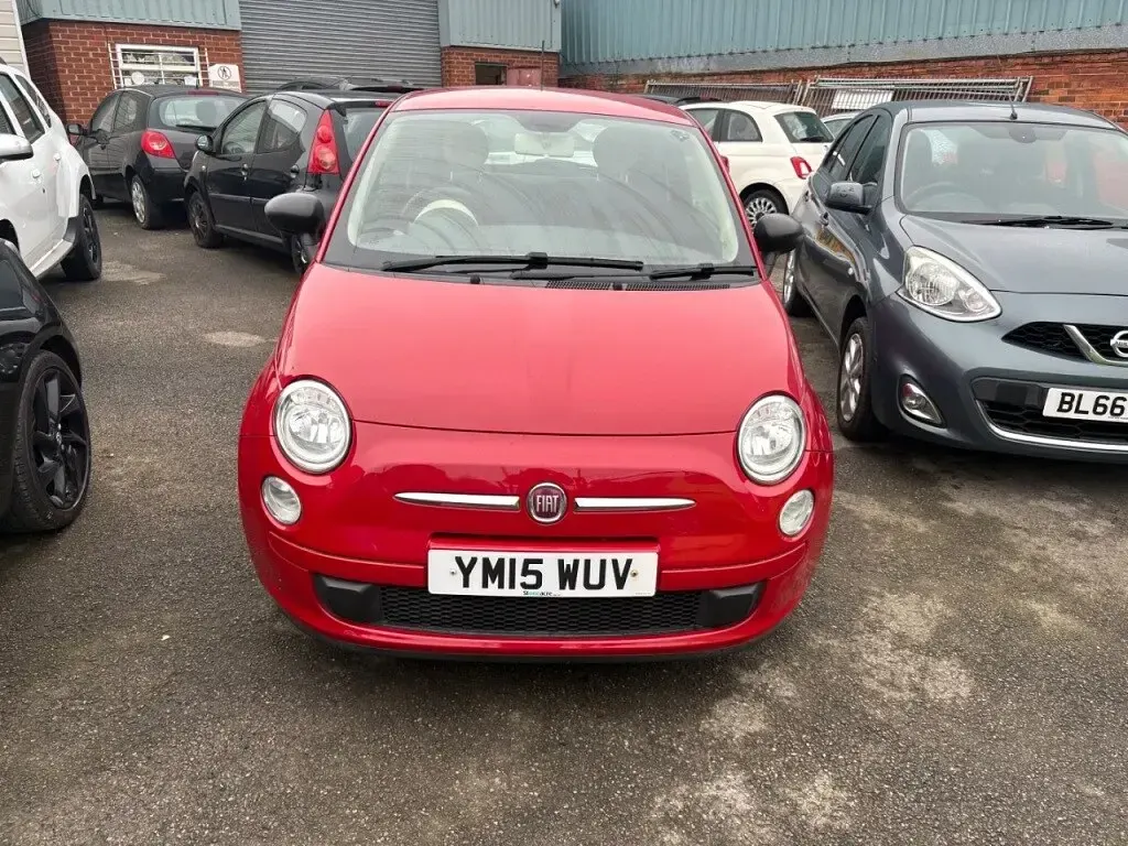 Used Fiat 500 Pop 69 HP (50 kW) 2015 Red Hatchback