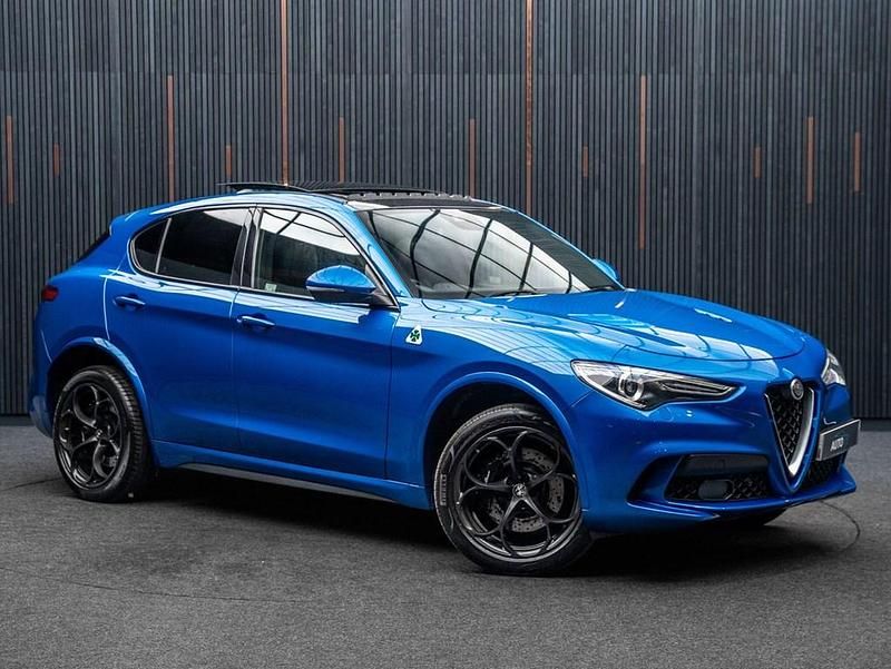 Used Alfa Romeo Stelvio Quadrifoglio 510 HP (375 kW) 2020 Blue SUV