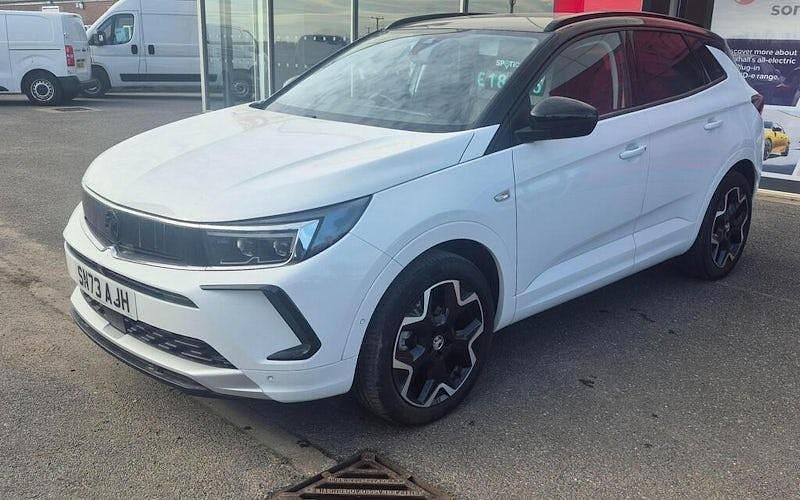 Used Vauxhall Grandland X Ultimate 131 HP (96 kW) 2023 White SUV