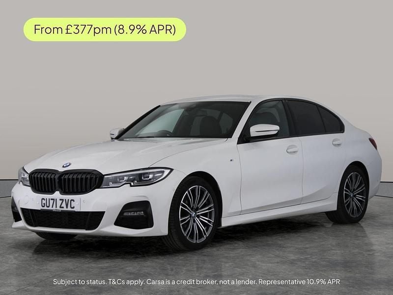 White Used 2022 BMW 320 M Sport Sedan | £23,334 (Good price) - Image 1/2