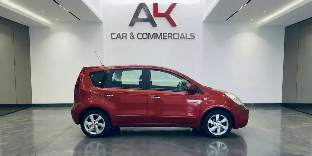 Used Nissan Note N-TEC 88 HP (64 kW) 2010 Red Hatchback