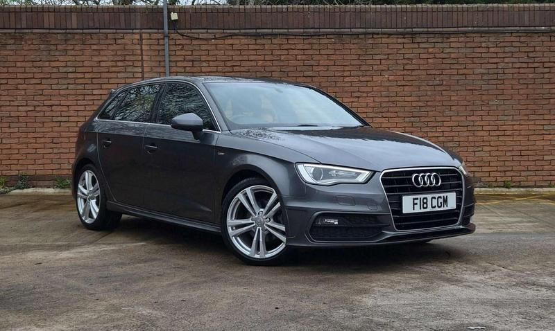 Used Audi A3 S-Line 2015 Grey Hatchback