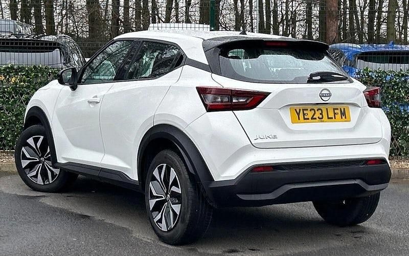 Used Nissan Juke Acenta 114 HP (83 kW) 2023 White SUV