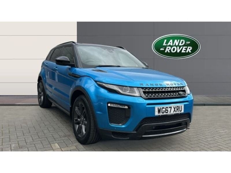 Used Land Rover Range Rover evoque Landmark 180 HP (132 kW) 2018 Moraine blue SUV