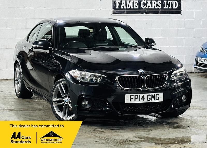Black Used 2014 BMW 218 M Sport Coupe | £5,000 (Fair price) - Image 1/3