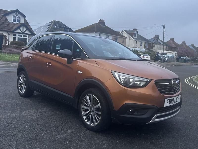 Used Vauxhall Crossland X Elite 110 HP (80 kW) 2019 Orange SUV