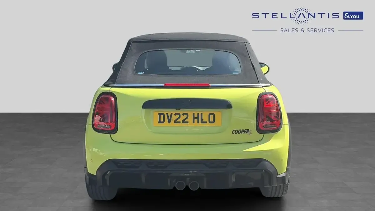 Used Mini Cooper S Cabriolet Sport 176 HP (129 kW) 2022 Yellow Cabriolet
