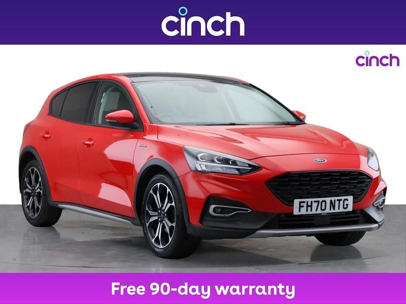 Red Used 2021 Ford Focus Active X Hatchback | £13,999 (Good price) - Image 1/3