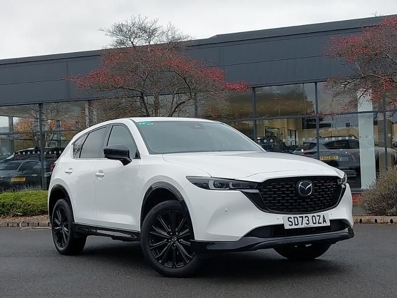 White Used 2023 Mazda CX-5 Homura-Line SUV | £21,998 (A bit pricey) - Image 1/4