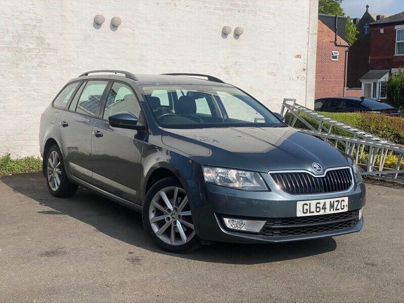 Grey Used 2014 Skoda Octavia Elegance Estate | £5,995 (A bit pricey) - Image 1/4