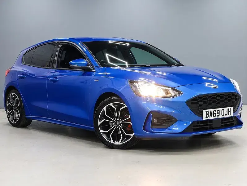 Used Ford Focus ST-Line X 125 HP (91 kW) 2019 Blue Hatchback